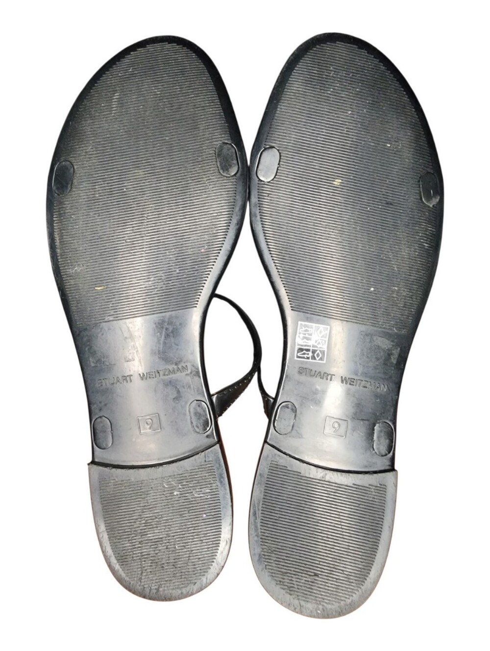 Stuart Weitzman Sawyer Slide Sandals, Womens 9 - Picture 6 of 7